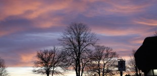 Sunset, Avebury, Britain